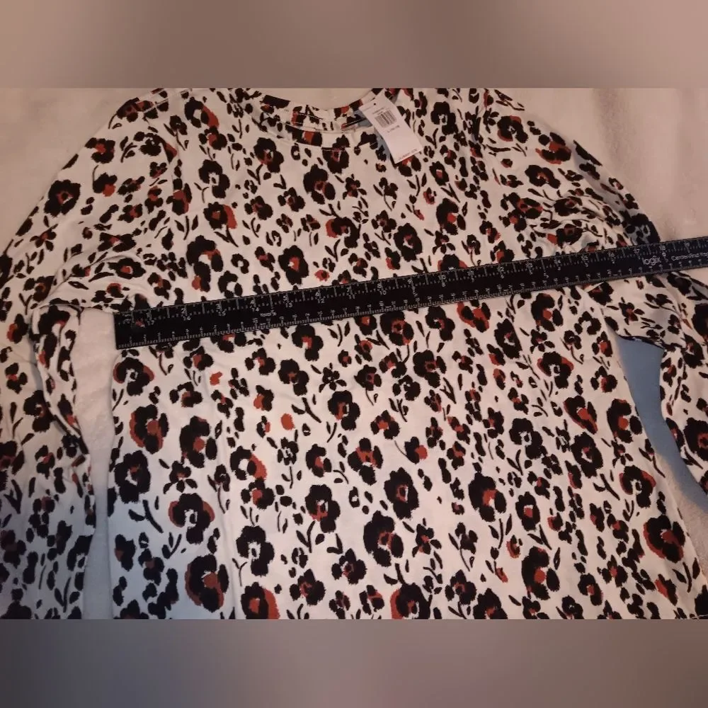 Old Navy Softest Long-Sleeve Printed T-Shirt and Leggings NWT